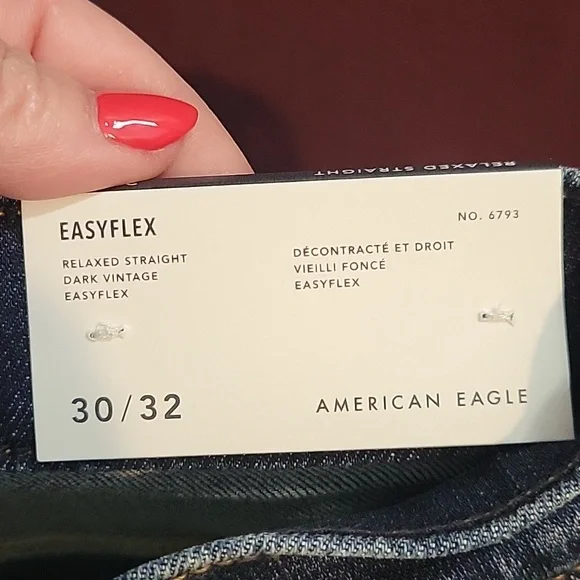 American Eagle Outfitters Men's Blue Jeans - Picture 4 of 5